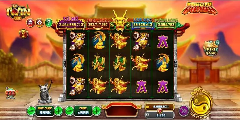 Một số mẹo chơi dễ thắng tại Game Slot Kungfu Panda tại Iwin