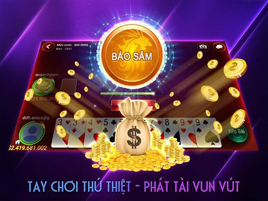 Nghệ thuật kiếm tiền online đỉnh cao khi chơi game bài sâm lốc 